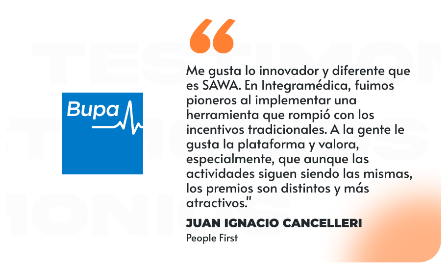 Clientes Testimonios Incentivos Bupa